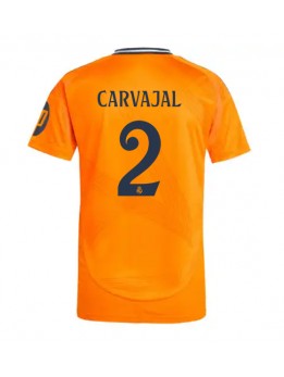 Real Madrid Daniel Carvajal #2 Auswärtstrikot 2024-25 Kurzarm